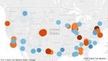 Share of Low Down Payment Loans by County for Homes Purchased in 2014